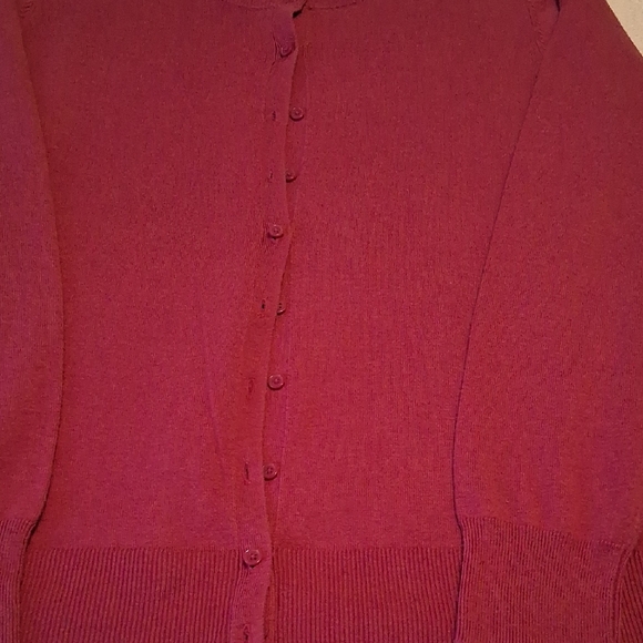 Old Navy Women's Cardigan in Deep Plum Size XL - Picture 5 of 11